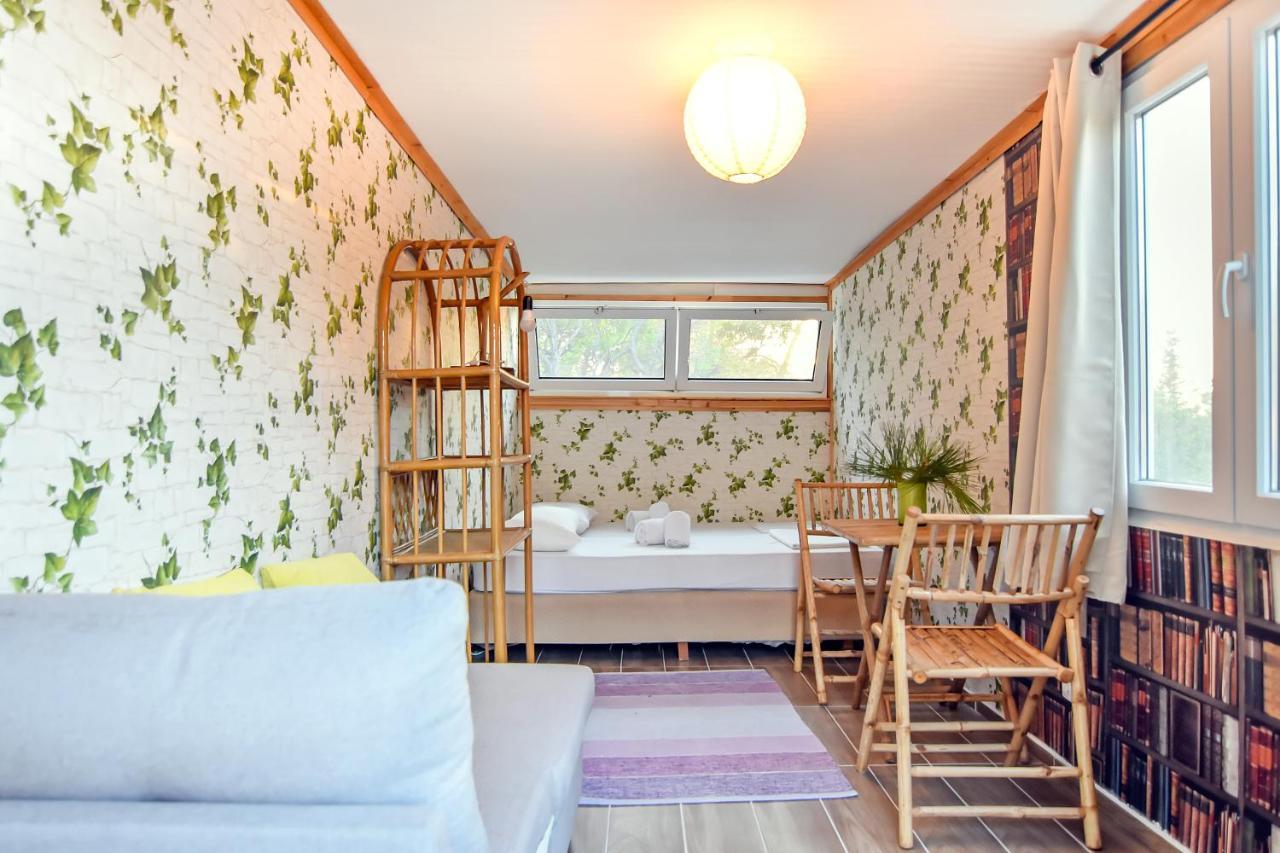 Drolma Ling Nature Cabins Theologos  Luaran gambar