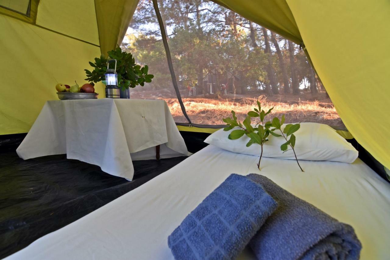 Drolma Ling Nature Cabins Theologos  Luaran gambar